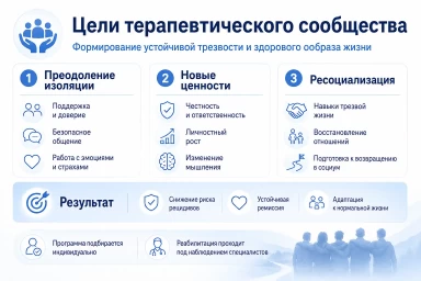 Терапевтическое сообщество в Березовском